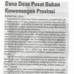 Dana Desa Pusat
