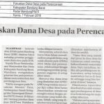 Fokuskan Dana Desa