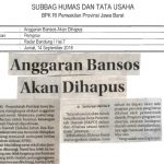 Anggaran Bansos