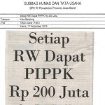 Setiap RW